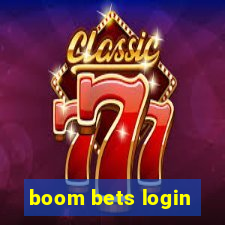 boom bets login