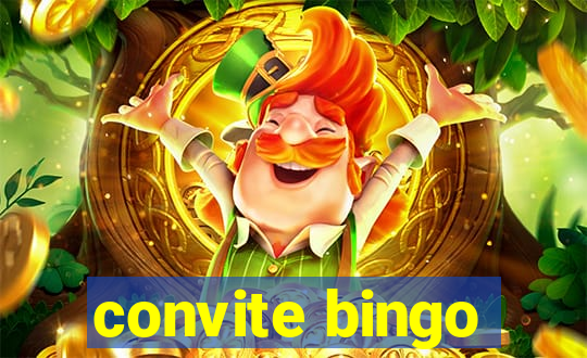 convite bingo