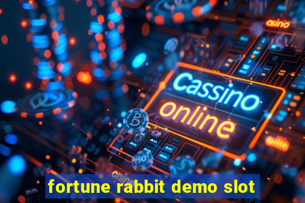 fortune rabbit demo slot