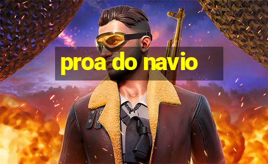 proa do navio