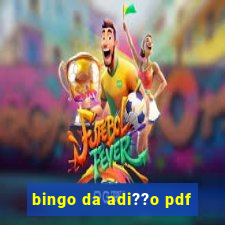 bingo da adi??o pdf