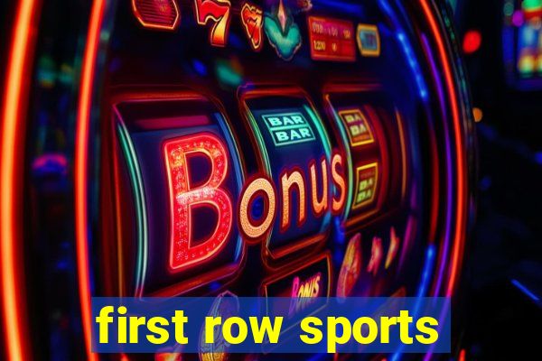 first row sports