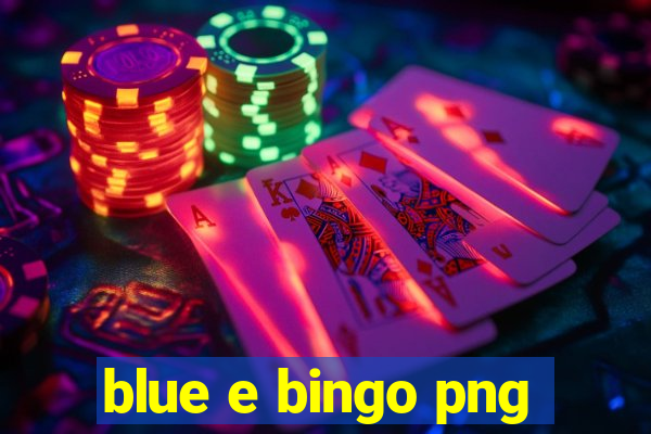 blue e bingo png