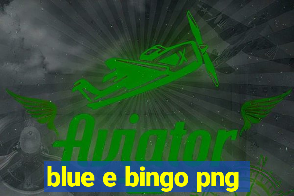 blue e bingo png