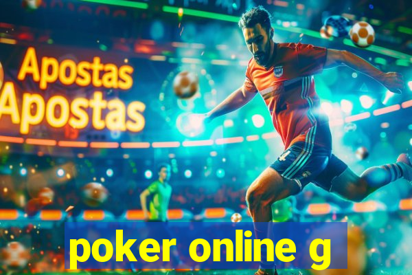 poker online g