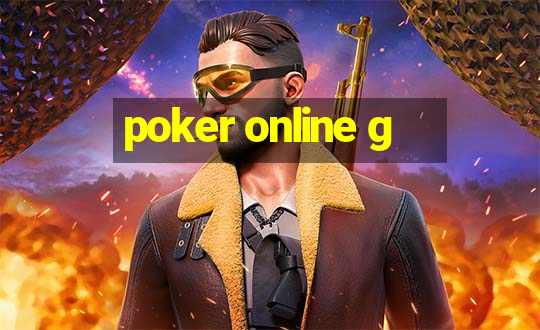 poker online g