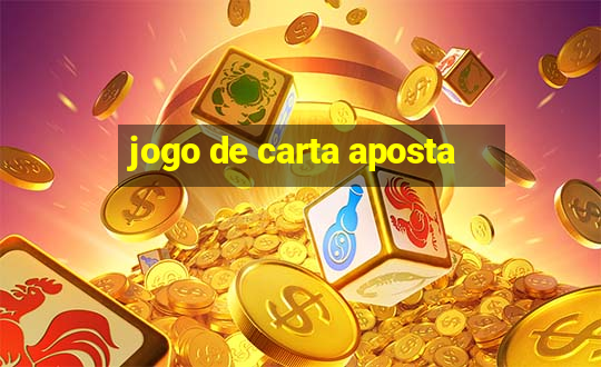 jogo de carta aposta