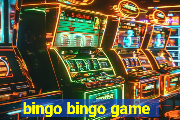 bingo bingo game