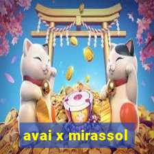 avai x mirassol