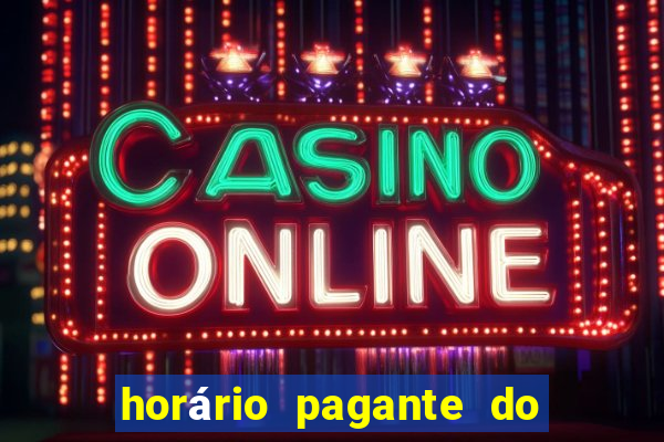 horário pagante do fortune tiger hoje