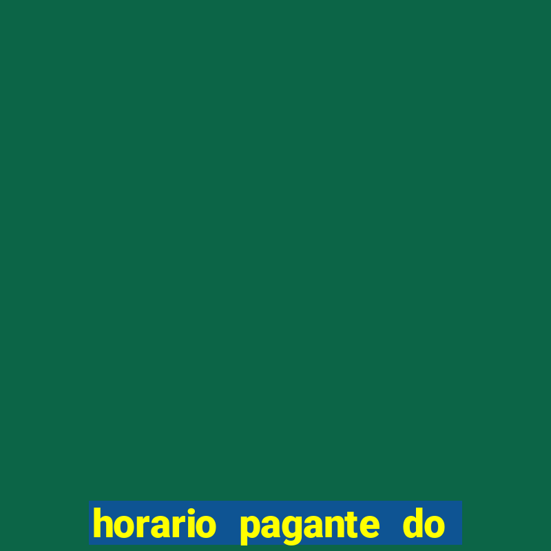 horario pagante do dragon fortune