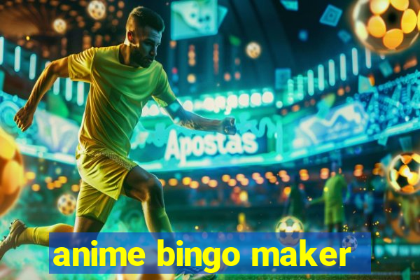 anime bingo maker