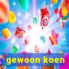 gewoon koen