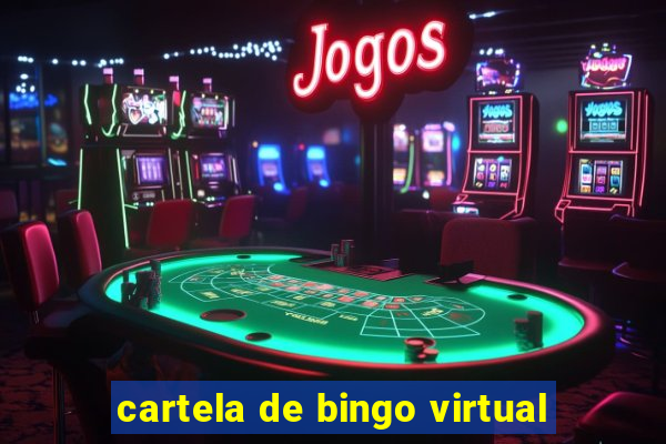 cartela de bingo virtual