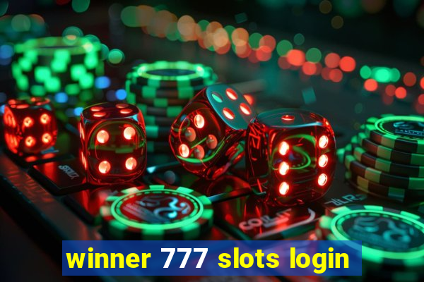 winner 777 slots login