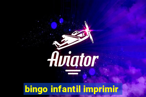 bingo infantil imprimir