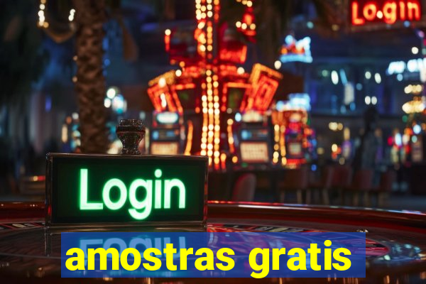 amostras gratis