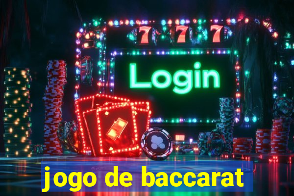 jogo de baccarat