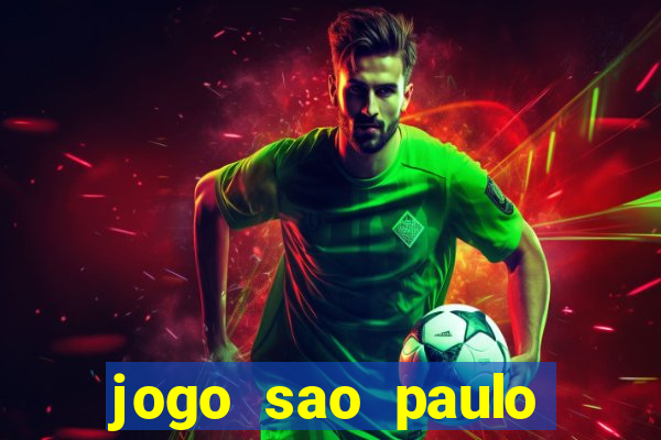 jogo sao paulo hoje palpite