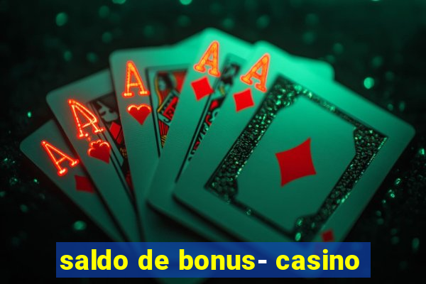 saldo de bonus- casino