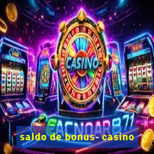 saldo de bonus- casino