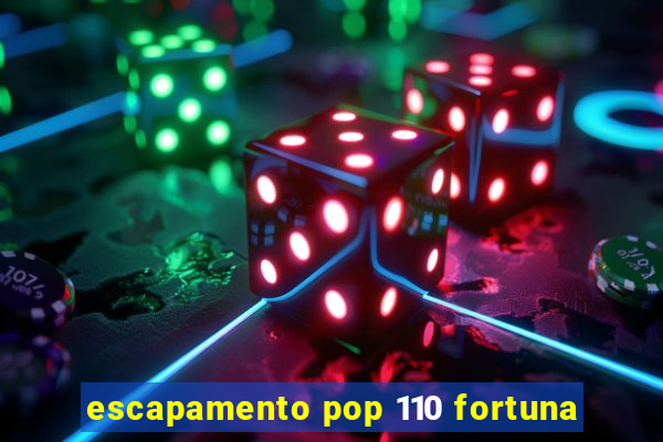 escapamento pop 110 fortuna