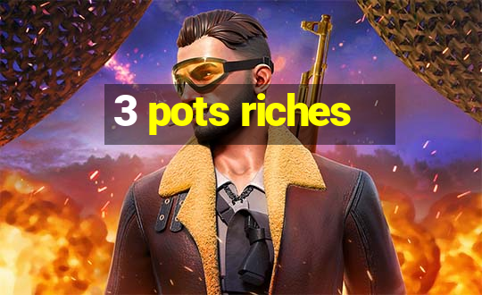 3 pots riches