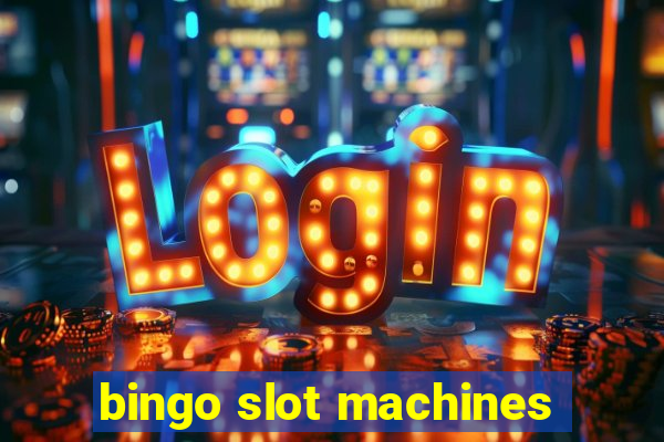 bingo slot machines