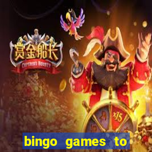 bingo games to play at home