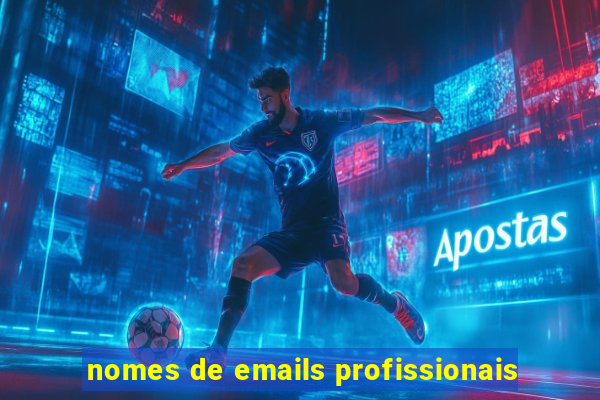 nomes de emails profissionais