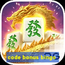 code bonus bingo