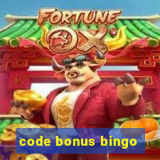 code bonus bingo