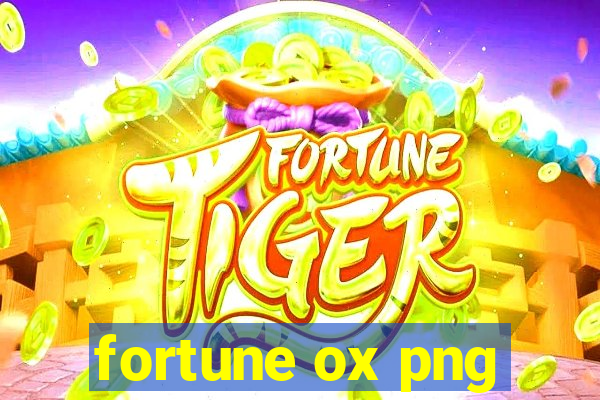 fortune ox png