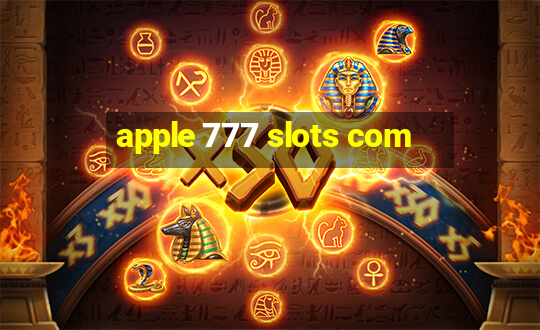 apple 777 slots com