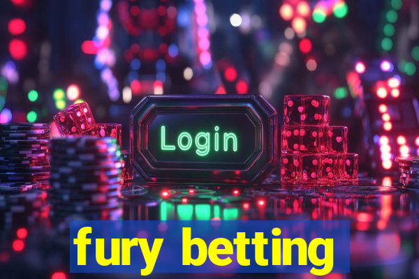 fury betting