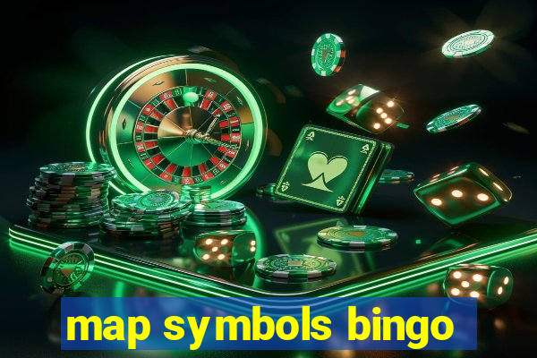 map symbols bingo