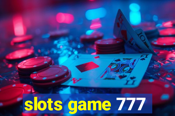 slots game 777