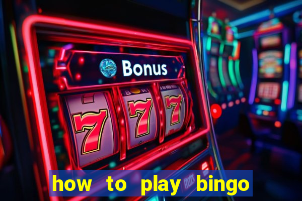 how to play bingo with playing cards