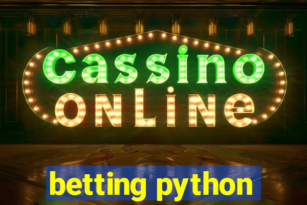 betting python