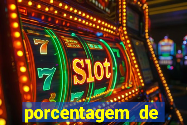 porcentagem de jogos slot