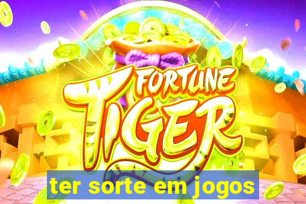 ter sorte em jogos