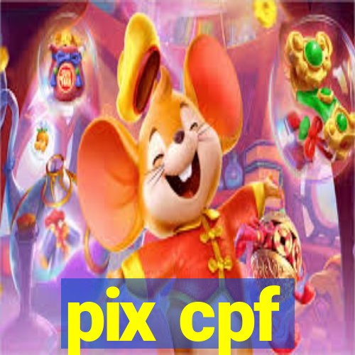 pix cpf