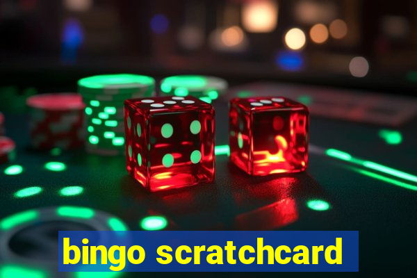 bingo scratchcard