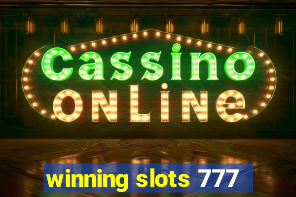 winning slots 777