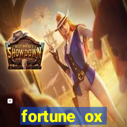 fortune ox horários pagantes