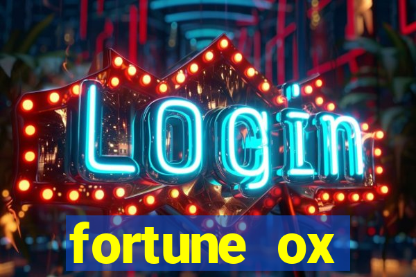 fortune ox horários pagantes