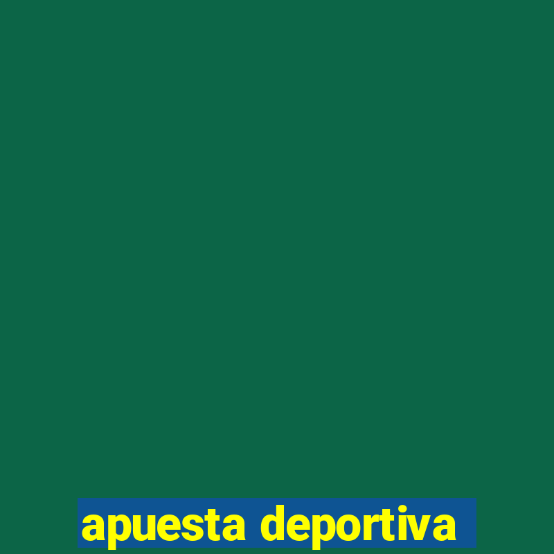 apuesta deportiva