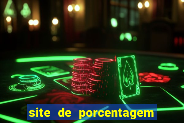 site de porcentagem de jogos pg slot