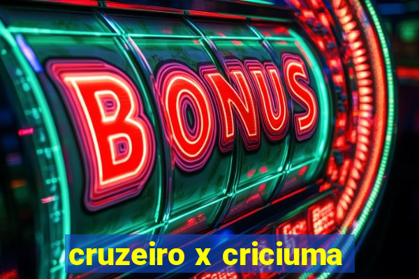 cruzeiro x criciuma