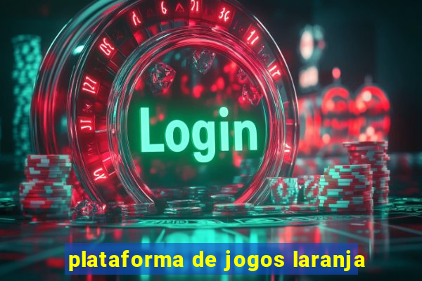 plataforma de jogos laranja